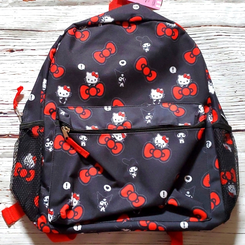 🆕️ SANRIO HELLO KITTY AND FRIENDS BACKPACK ❤️🖤
